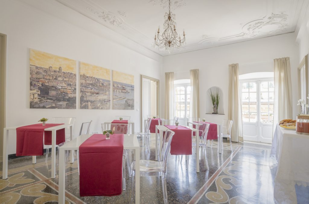 La sala colazioni